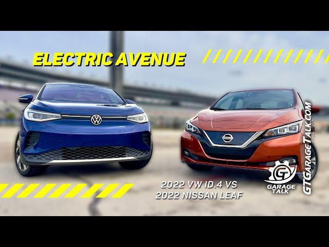 ELECTRIC Avenue: We Compare the 2022 VW ID.4 to the  2022 Nissan Leaf