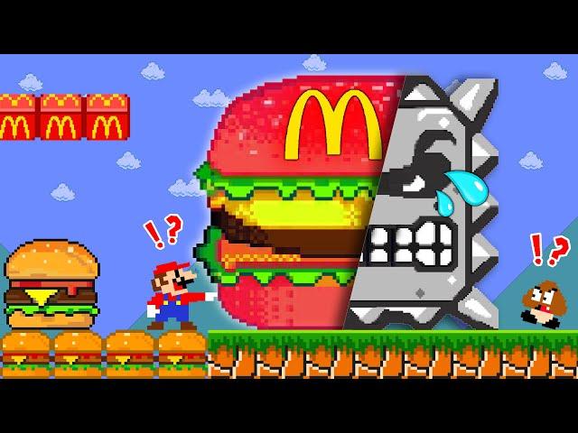 When Everything Mario Touches Turn To McDonal | ADN MARIO GAME