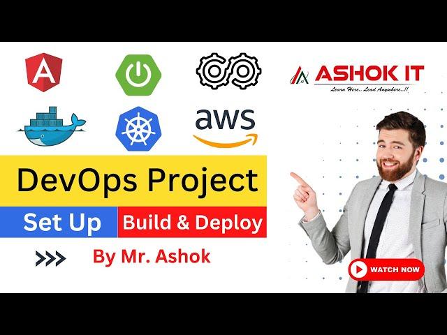 DevOps Live Project | Spring Boot with Angular Using Docker and Kubernetes@ashokit