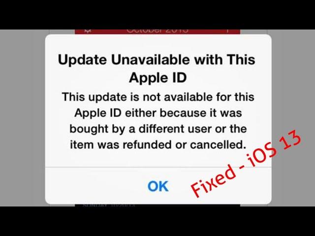 Update Unavailable with This Apple ID error on iPhone and iPad after iOS 15 - Fixed