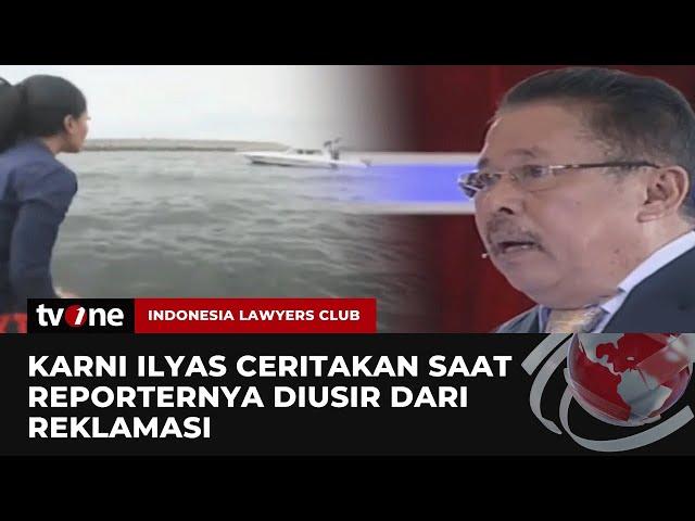 Momen Karni Ilyas Geram Usai Wartawan tvOne Diusir dari Reklamasi | ILC tvOne