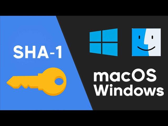 Generate SHA 1 Key In Flutter On Windows and macOS | Flutter 2.5 (Latest)