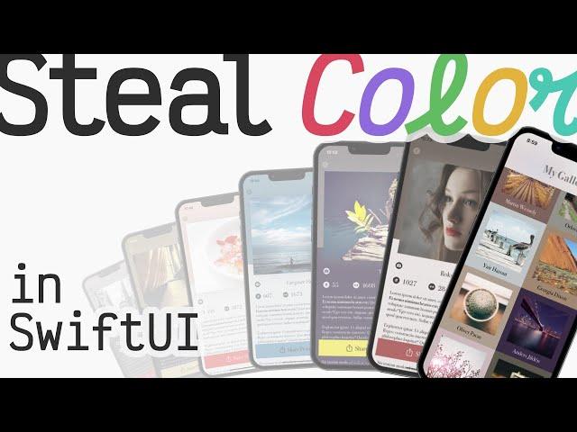 SwiftUI Magic: Building a Color-Adaptive App