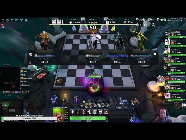 6 Warlocks 4 Beasts! Dota Auto Chess! Season 30!