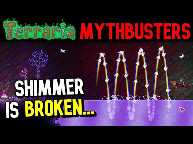 Terraria's New Liquid is Completely BROKEN (and Awesome) | Terraria 1.4.4 Mythbusters