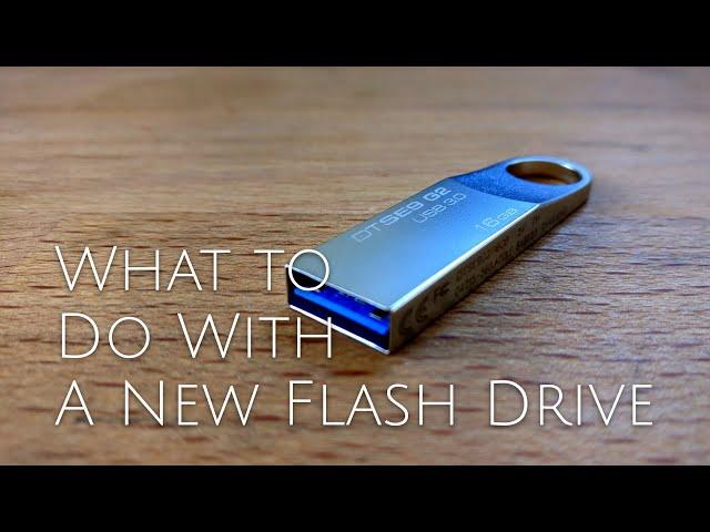 New Flash Drive // Fdisk, lsblk, and mkfs