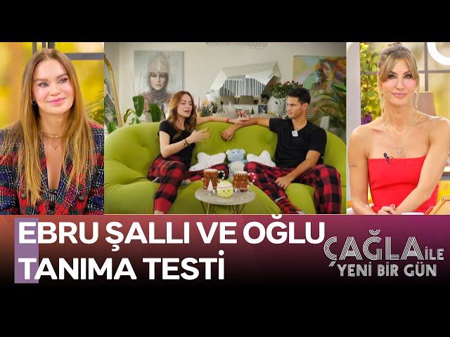 Ebru Şallı ve Oğlu Beren Birbirini Ne Kadar Tanıyor? - Çağla ile Yeni Bir Gün 1345. Bölüm