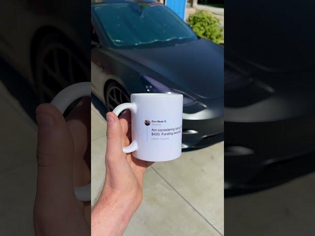 My Tesla coffee mug