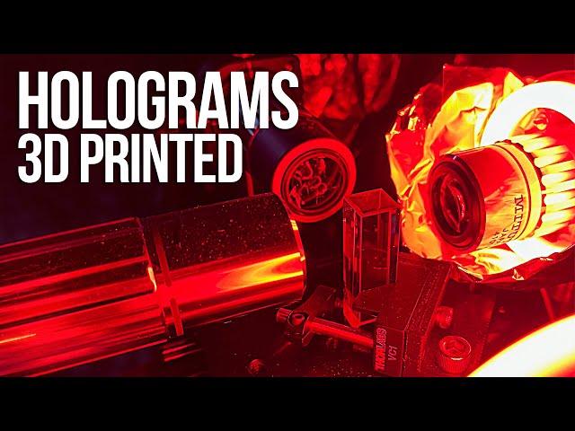 Holographic 3D Printing is REAL!