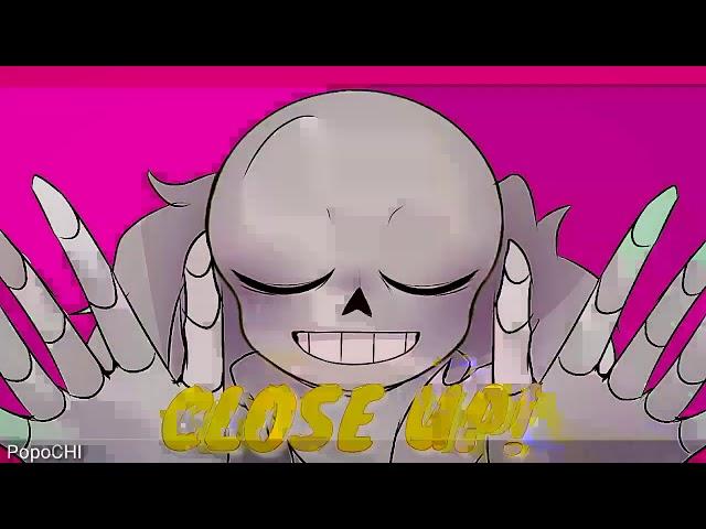 Close up [MEME] |Blood warning!| //ft. Horrortale// Undertale AU (Horror sans) lazy