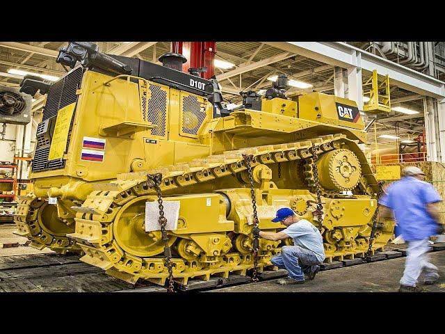 Caterpillar Just Revealed The Manufacturing Process Of The Bulldozers