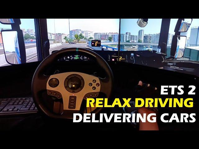 RELAX DRIVING 3 | ETS2 GAMEPLAY | PXN V9 STEERING WHEEL GAMEPLAY