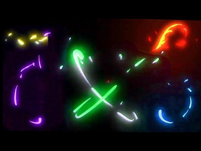 Neon Light Effect | Black Screen Overlay Effect | Neon Effect