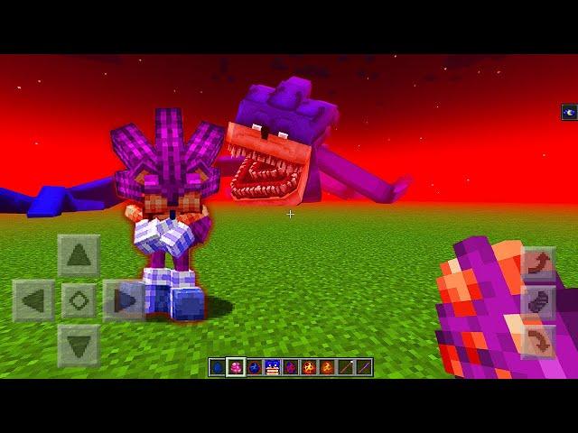 NEW Shin Sonic Tapes vs Amy.EXE ADDON UPDATE in MINECRAFT PE