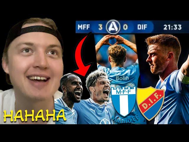 Detta är UNDERBART!! *HAHA* - Malmö vs Djurgården