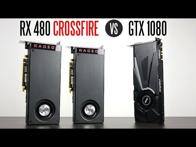 AMD RX 480 CrossFire vs GTX 1080 - What's Faster?