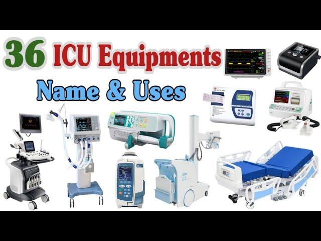 ICU Equipments Name and Uses || #icu #equipment