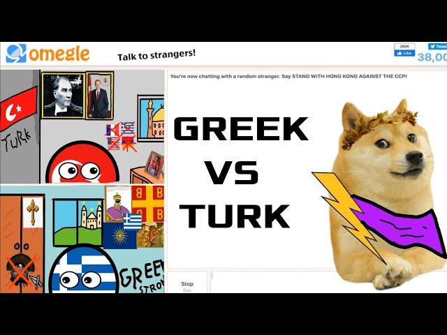 Average Greek vs Turk Debate | countryballs