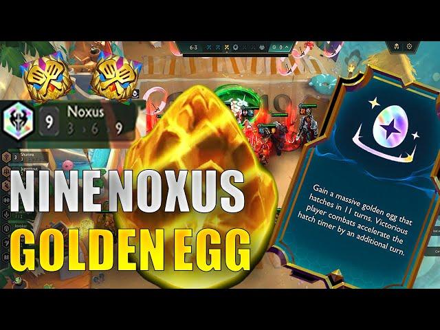 Golden Egg cashout into 9 Noxus! | TFT Set 9