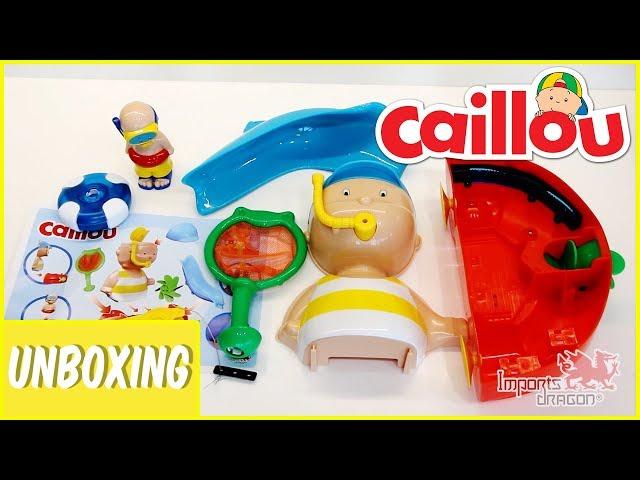 Caillou Bathtime with You Unboxing | Imports Dragon