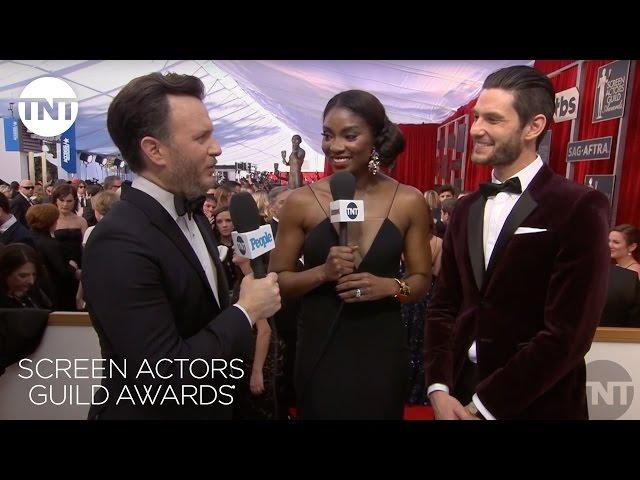 Ben Barnes: Red Carpet Interview | 23rd Annual SAG Awards | TNT