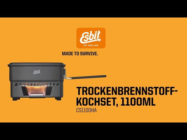 Esbit Trockenbrennstoff-Kochset, 1100ml