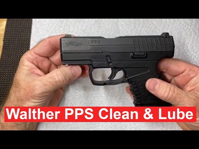 Walther PPS: How to Disassemble and Clean a 9mm or .40 Pistol