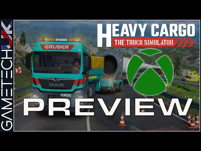 Watch Heavy Cargo Truck Simulator In Action Before You Buy! (Xbox Series S)