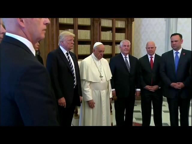 WATCH: President Trump Visits Pope Francis At The Vatican