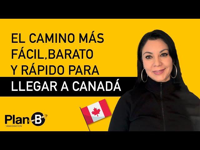 El camino más Fácil, Barato y Rápido para LLEGAR A CANADÁ