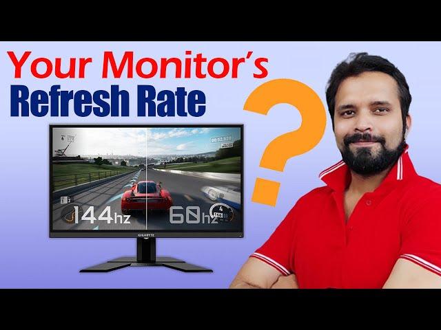 4 Methods to Check your Monitor's Refresh Rate | Last One is the Easiest