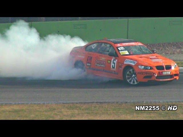 BMW M3 E92 with Akrapovic Exhaust Drifting!