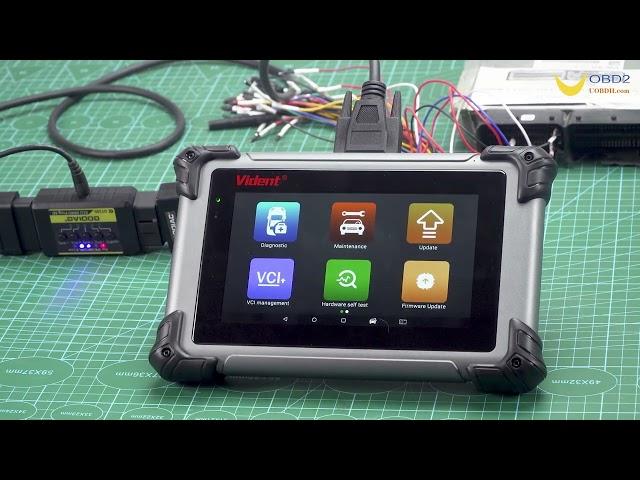 How to use VIDENT iSmart800 Pro Read VW Simos 18.1 Date with Godiag GT105 Plus GT107