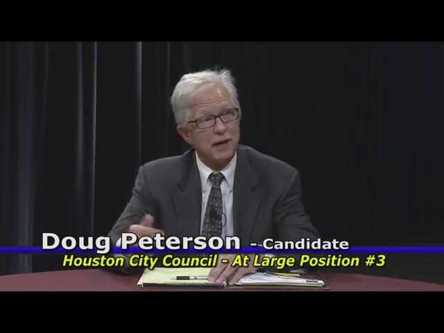 Doug Peterson Interview with Houston League of Women Voters