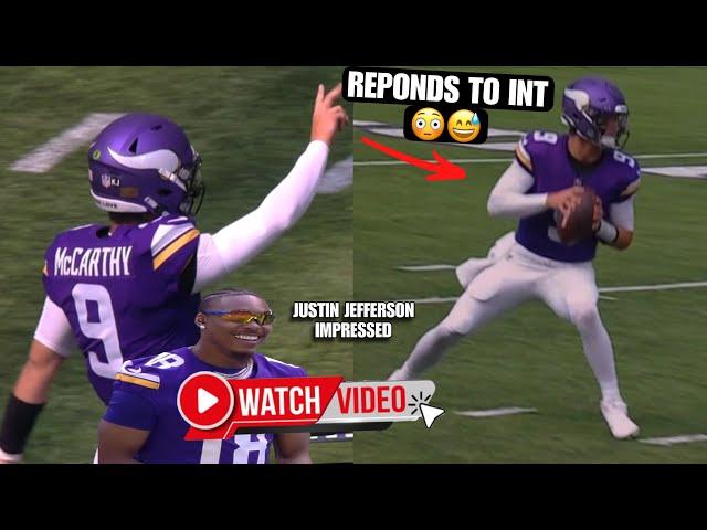 JJ McCarthy UNREAL *EVERY SNAP* vs Raiders | VIKINGS DEBUT! | 2024 NFL Preseason HIGHLIGHTS