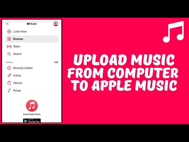 How To Add Music To Apple Music Library With Computer