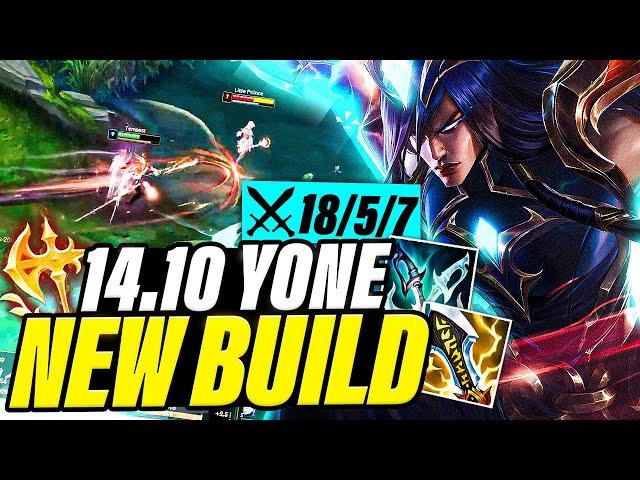 Lethal Tempo is GONE! **NEW** Patch 14.10 Yone Build! (NEW ITEMS! IS YONE DONE?!)
