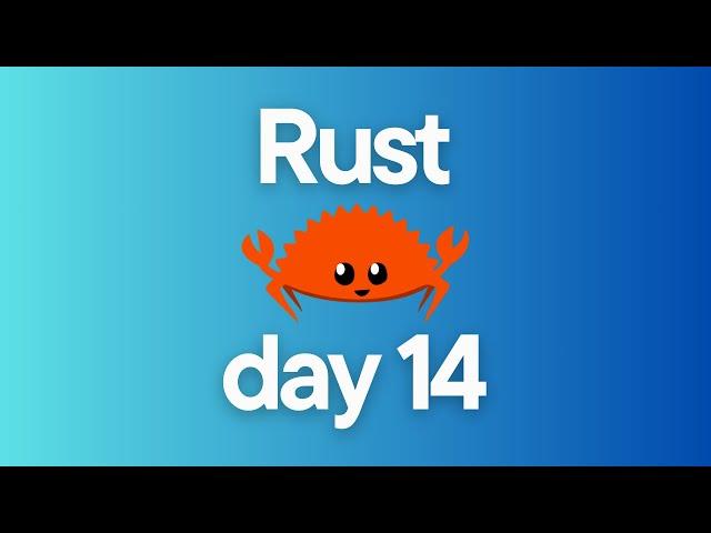 BUILDING TEXT EDITOR WITH RUST - DAY 14 | Big Brain Coding