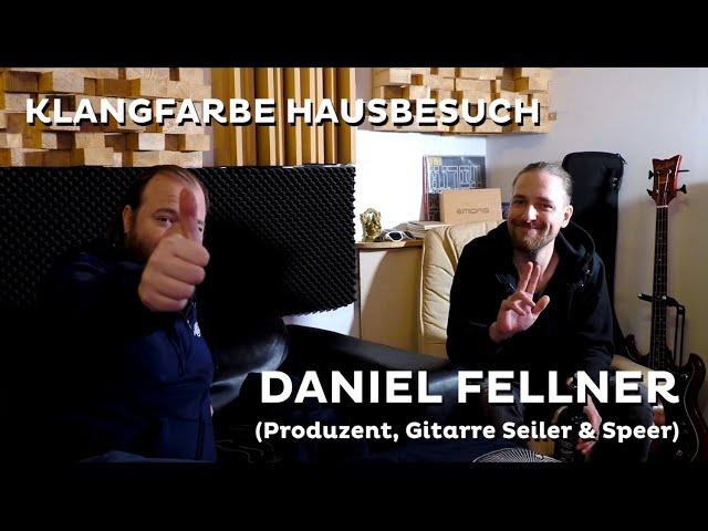 Klangfarbe Hausbesuch - Daniel Fellner (Produzent & Gitarrist Seiler & Speer)