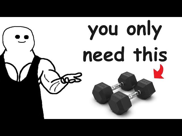 The BEST Dumbbell Only Workout (Free Training Plan + Full Explanation)