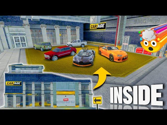 Extreme Car Driving Simulator || HOW TO GO INSIDE GARAGE 