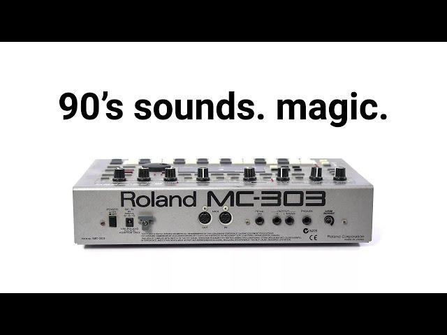 Sound design with THE groovebox: MC-303