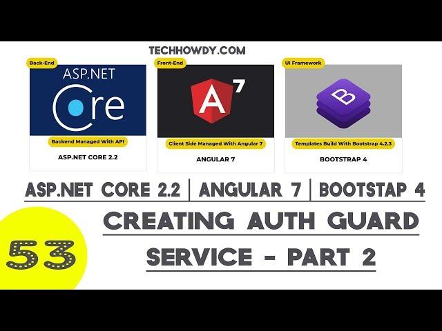 Angular 7 | Creating Auth Guard Service To Access Components - Part 2 1