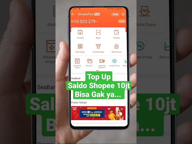 LIMIT AKUN SHOPEE PAY HANYA SEKIAN LOH⁉️