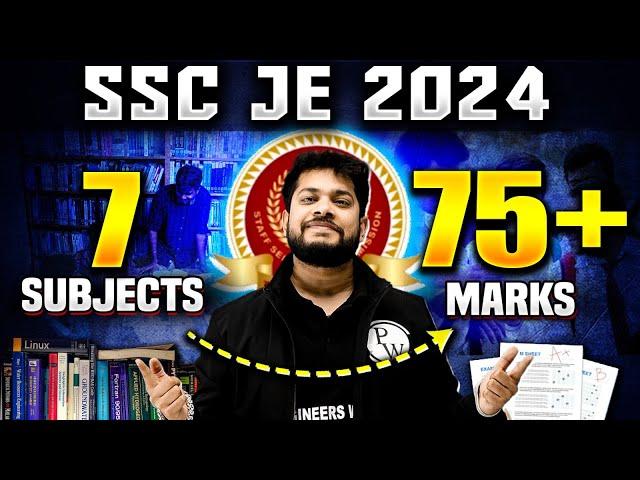 SSC JE 2024 | 7 Most Important Subjects | SSC JE Civil Engineering | SSC JE Strategy