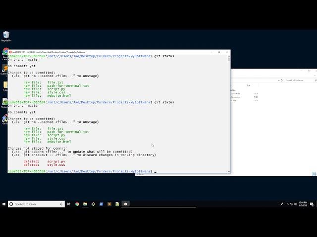 Git & GitHub Tutorial - Adding & Removing Files