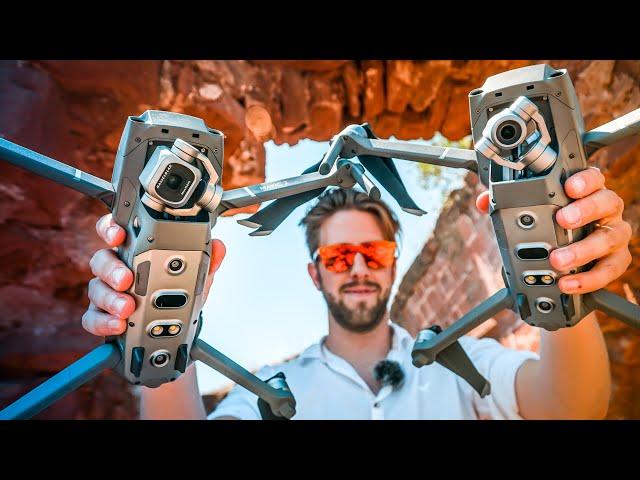 DJI MAVIC 2 PRO vs 2 ZOOM COMPARISON