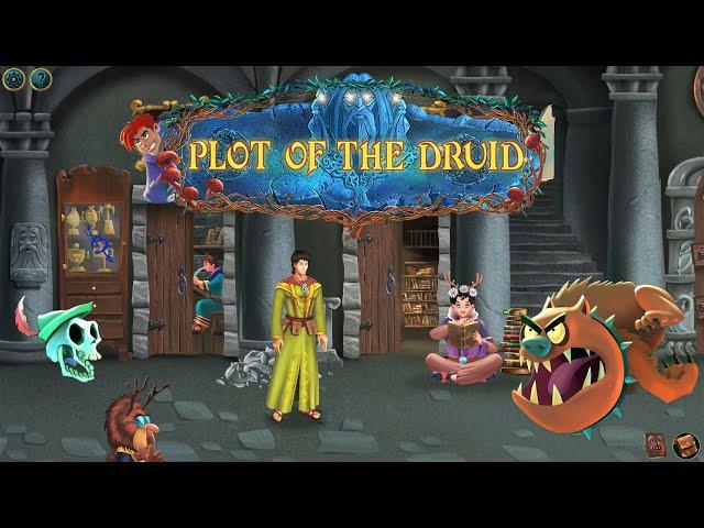 Plot of the Druid - Chapter I, An Almost Banished Druid (Fantasy Point-&-Click Adventure)