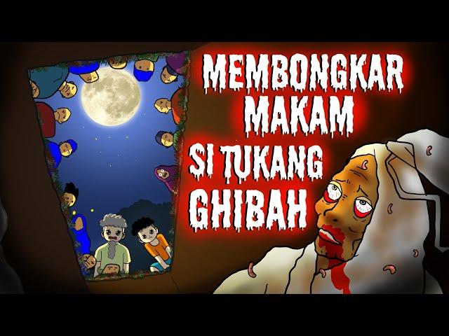 #Viral M4TINYA TETANGGAKU SI TUKANG GIBAH #1 Animasi Horor Kartun Hantu Lucu Indonesia #HORORKOMEDI