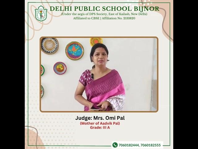 Judges and Parents Testimonials: Intra Class Sanskrit Shlok and Doha Vachan Competition